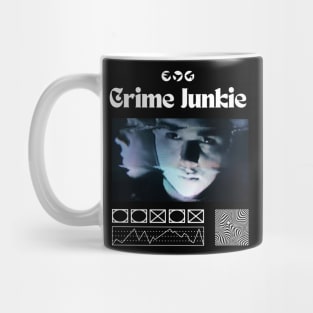 Glitch Aesthetic Streetwear Inspired by Crime Junkie Mug